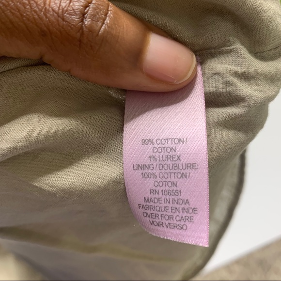 Calypso St. Barth Mosaic Casual Tan Dress - Picture 6 of 8